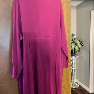 Women with Control Pink Dolman Sleeve Maxi Dress
